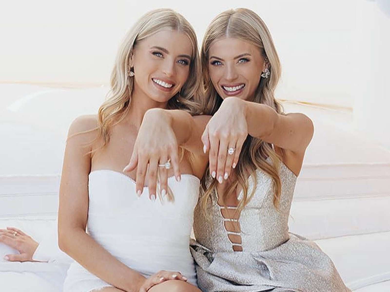 The Bachelor Twins Haley Ferguson And Emily Ferguson Celebrate Joint Bridal Shower Reality 