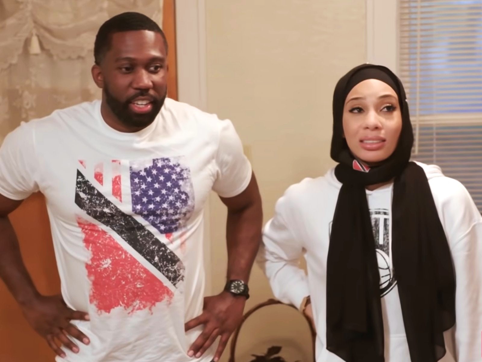 90 Day Fiance Couple Bilal And Shaeeda Explain The Backstory Behind Bilals Prank And Their